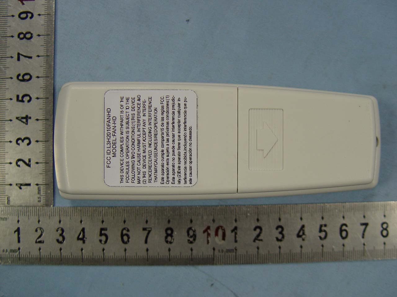 Remote Control - FCC ID L3H2010FANHD - Chia Wei Electric Co Ltd (2)