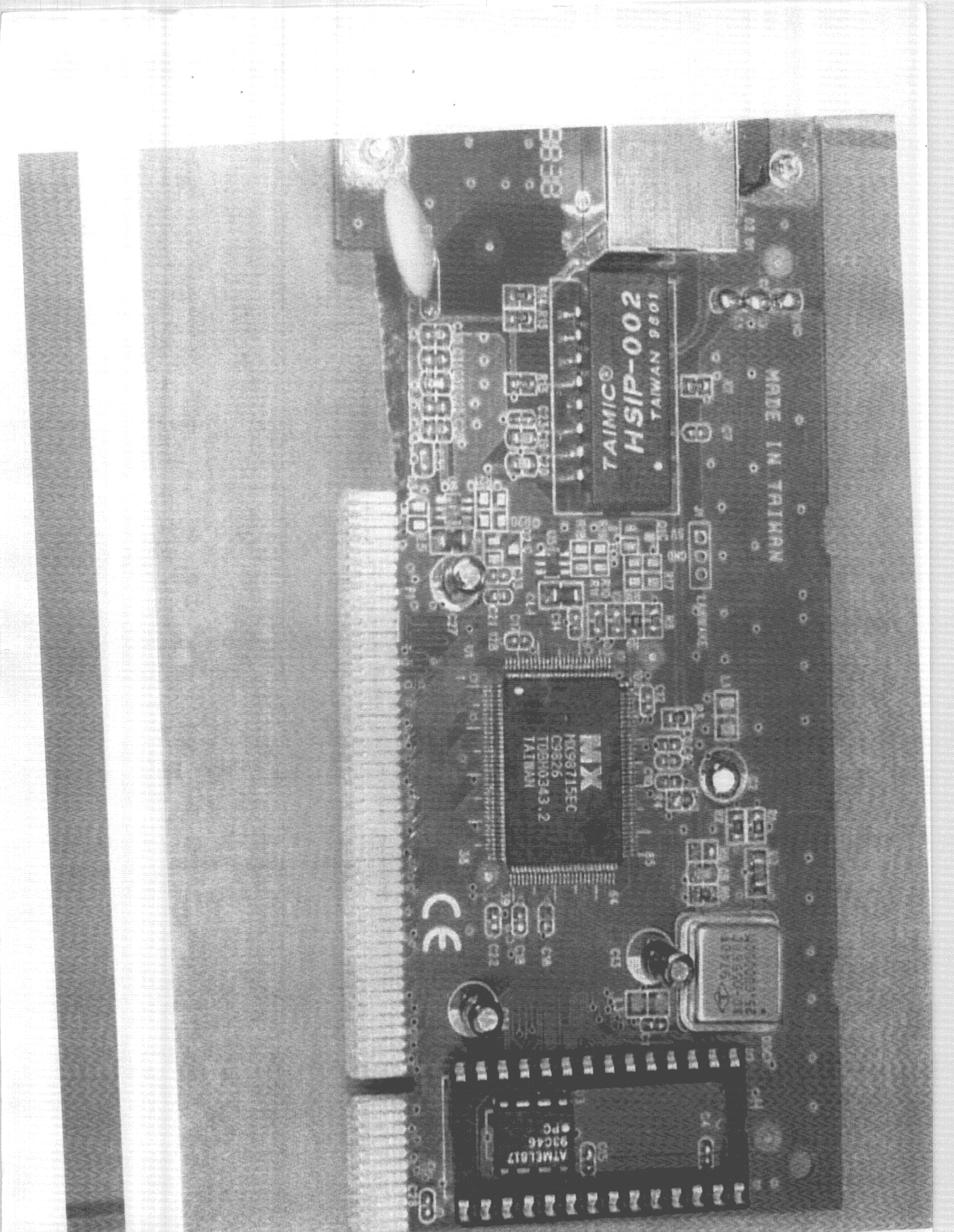 JBP - Part 15 Class B Computing Device Peripheral - FCC ID L4OM400 - CIS Technology Inc