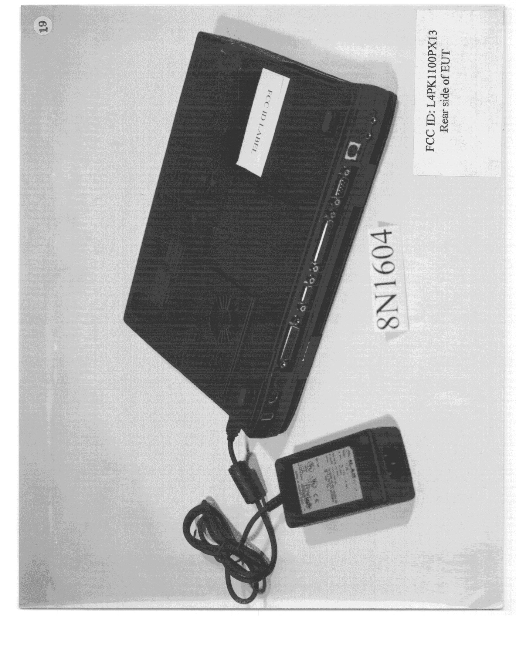 300 MHz Pentium II Notebook Computer - FCC ID L4PK1100PX13 - Kapok Computer Co (2)
