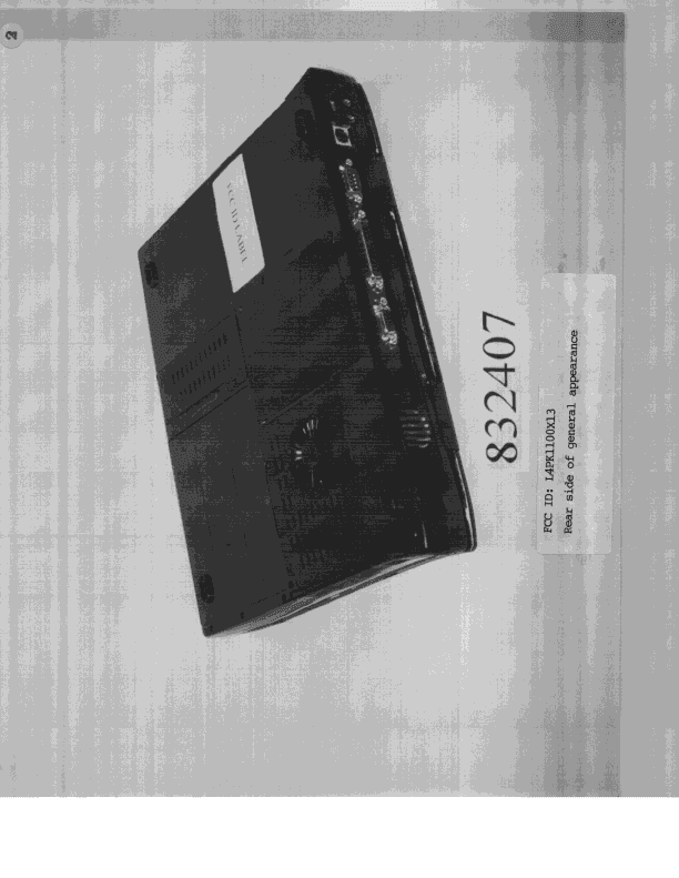 JBC - Part 15 Class B Computing Device/Personal Computer - FCC ID L4PK1100X13 - Kapok Computer Co (2)