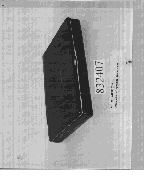 JBC - Part 15 Class B Computing Device/Personal Computer - FCC ID L4PK1100X13 - Kapok Computer Co