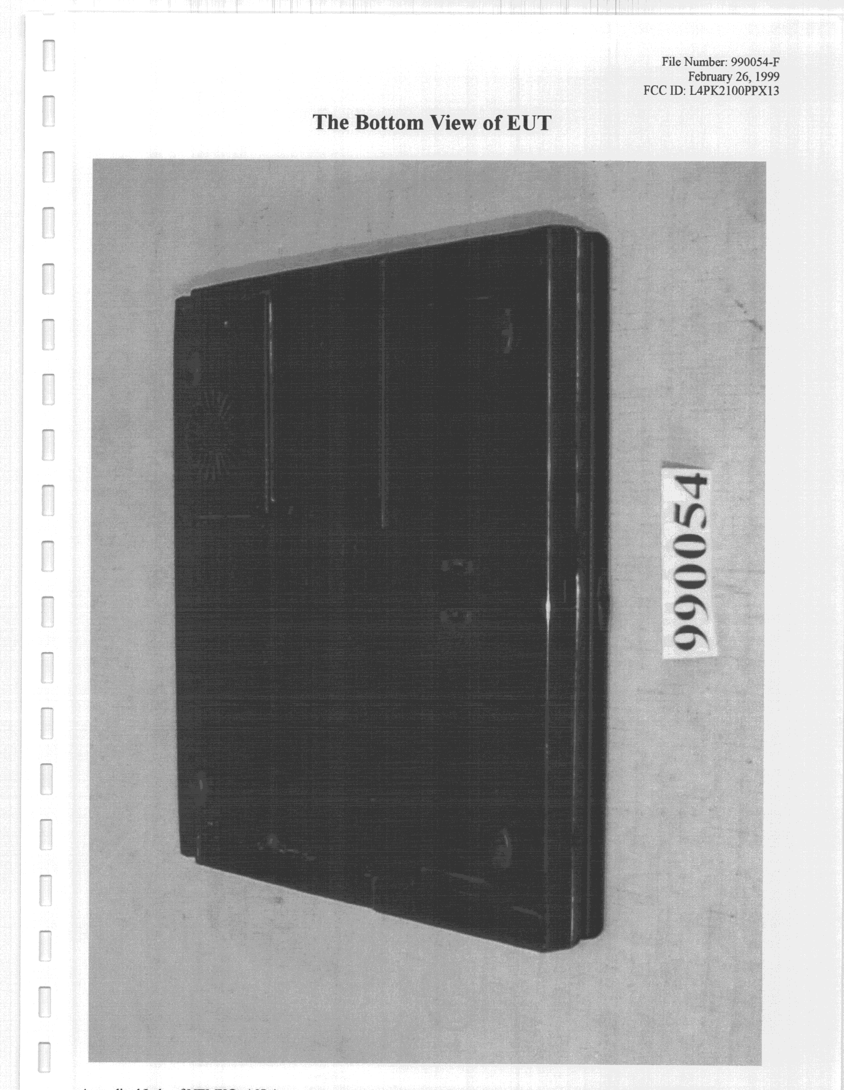 JBC - Part 15 Class B Computing Device/Personal Computer - FCC ID L4PK2100PX13 - Kapok Computer Co (2)