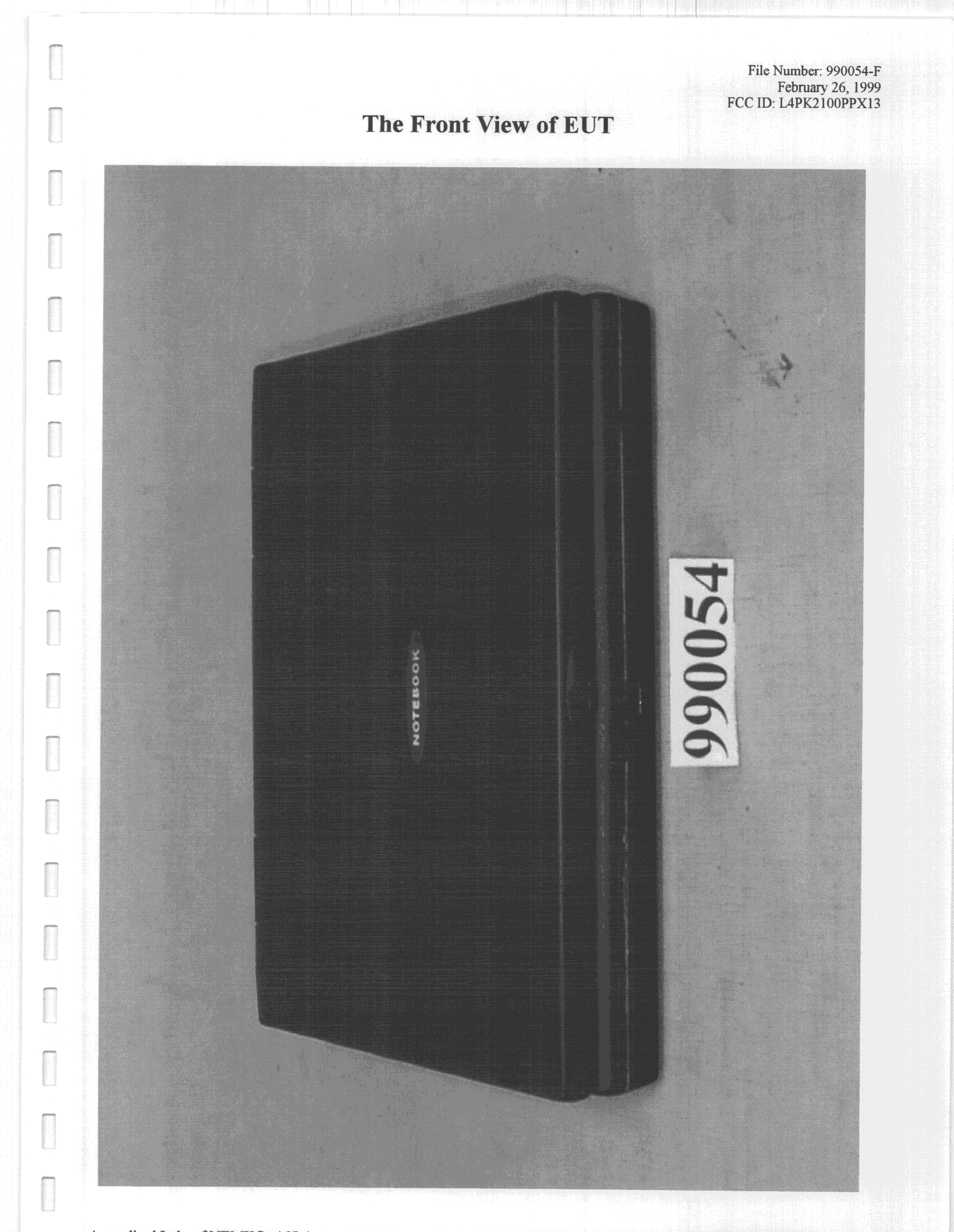 JBC - Part 15 Class B Computing Device/Personal Computer - FCC ID L4PK2100PX13 - Kapok Computer Co (5)