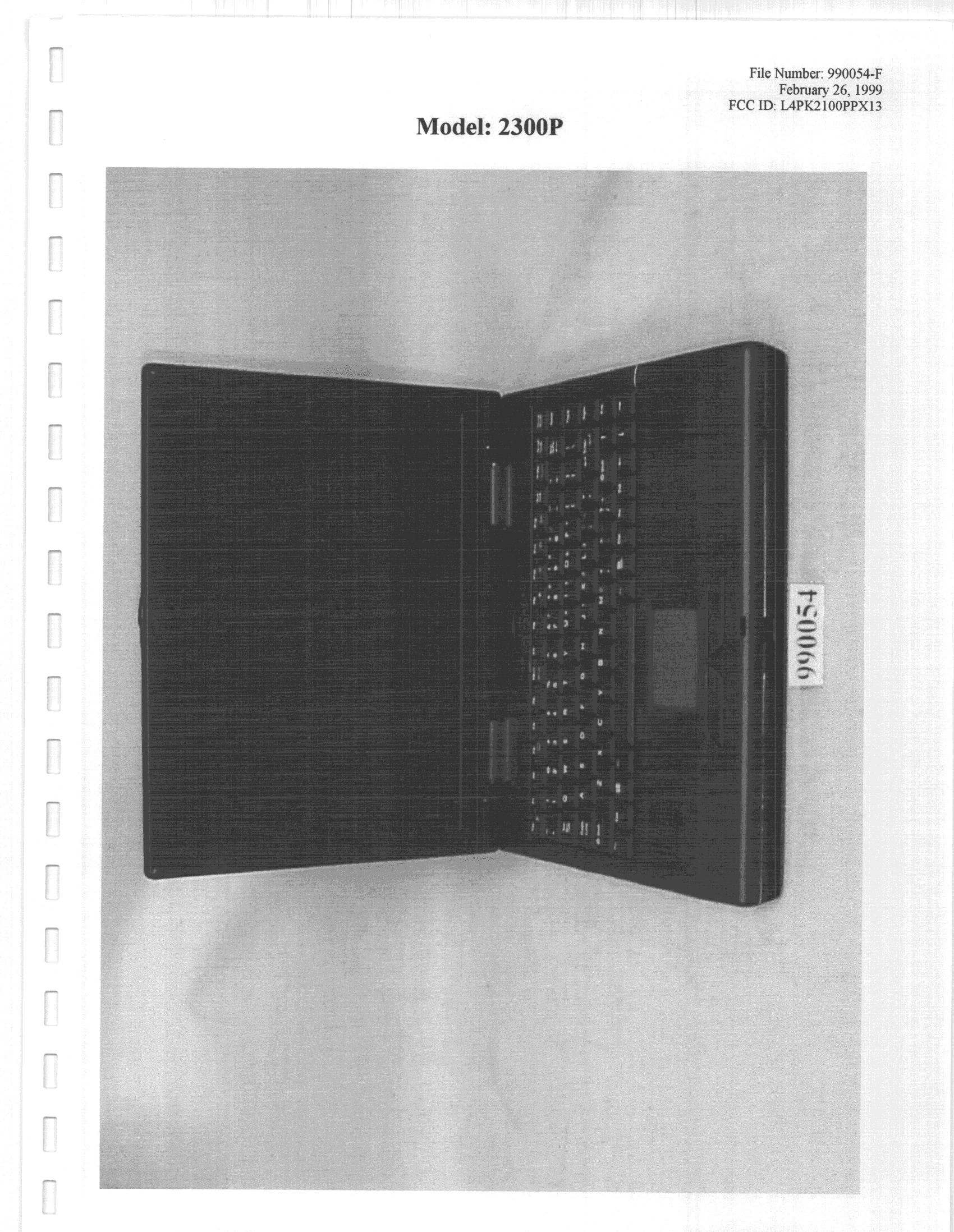JBC - Part 15 Class B Computing Device/Personal Computer - FCC ID L4PK2100PX13 - Kapok Computer Co