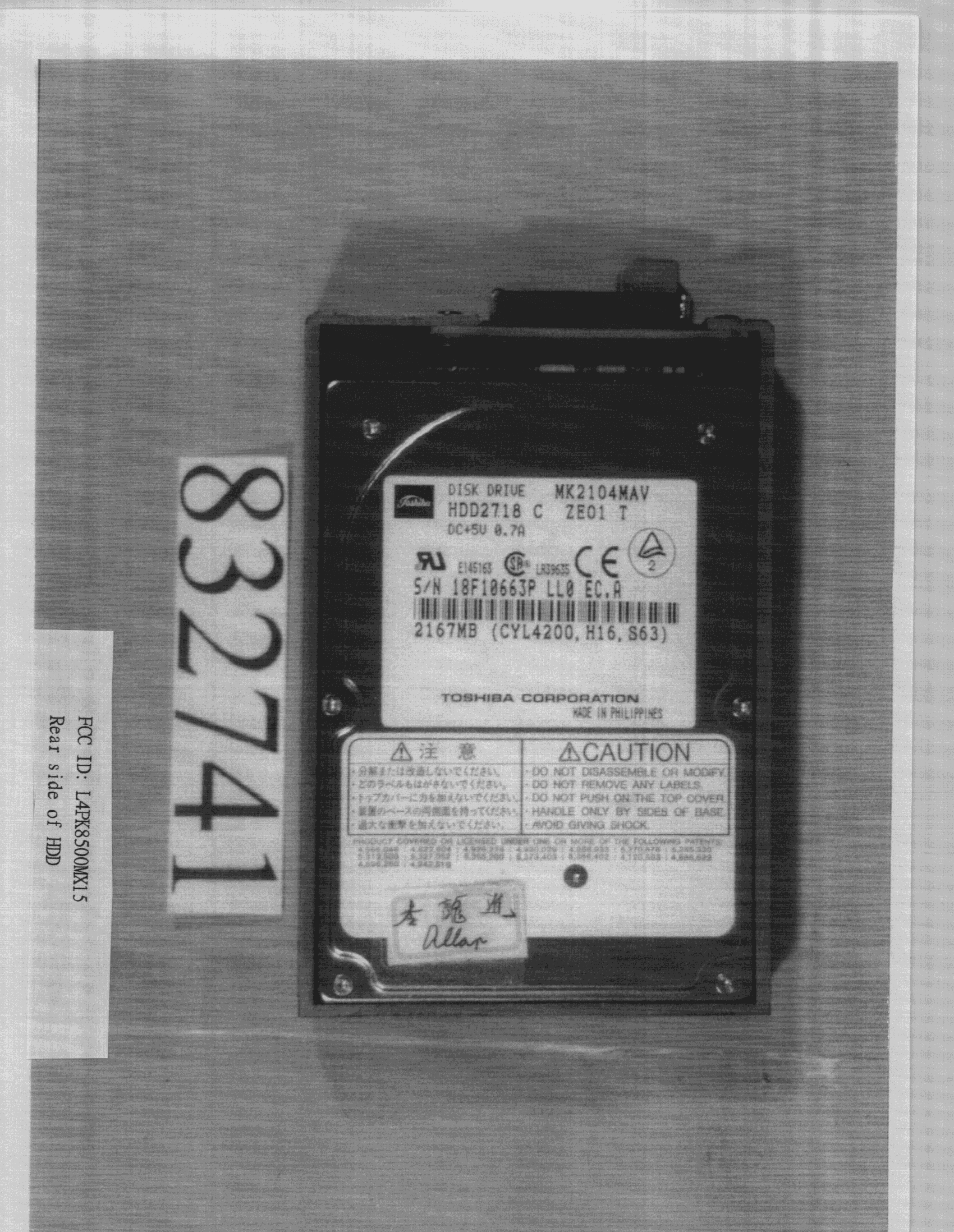 JBC - Part 15 Class B Computing Device/Personal Computer - FCC ID L4PK8500MX15 - Kapok Computer Co (2)