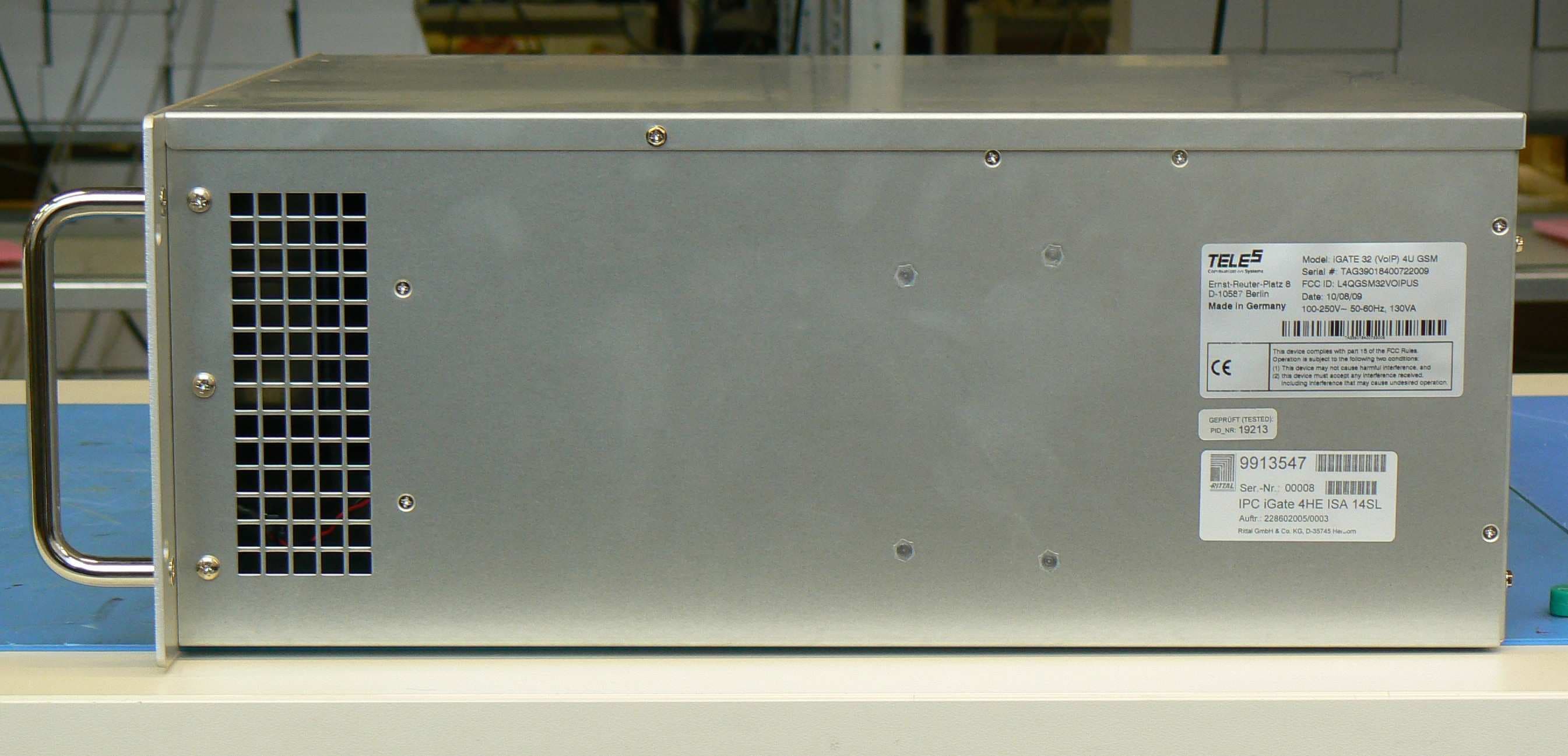 GSM Gateway - FCC ID L4QGSM32VOIPUS - Teles AG Informationstechnologien (2)