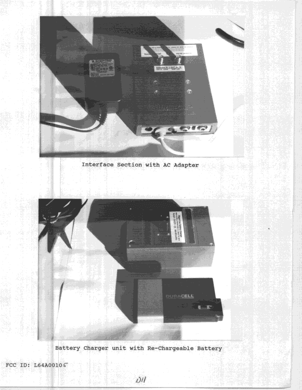 HID - Part 15 TV Interface Device - FCC ID L64A00105 - Innoventions Inc