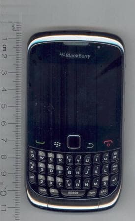 Handheld Blackberry� with GSM/ EDGE 850/1900, WCDMA/HSDPA II/V, 802.11/b/g/n, Bluetooth and GPS - FCC ID L6ARDA70UW - BlackBerry Limited