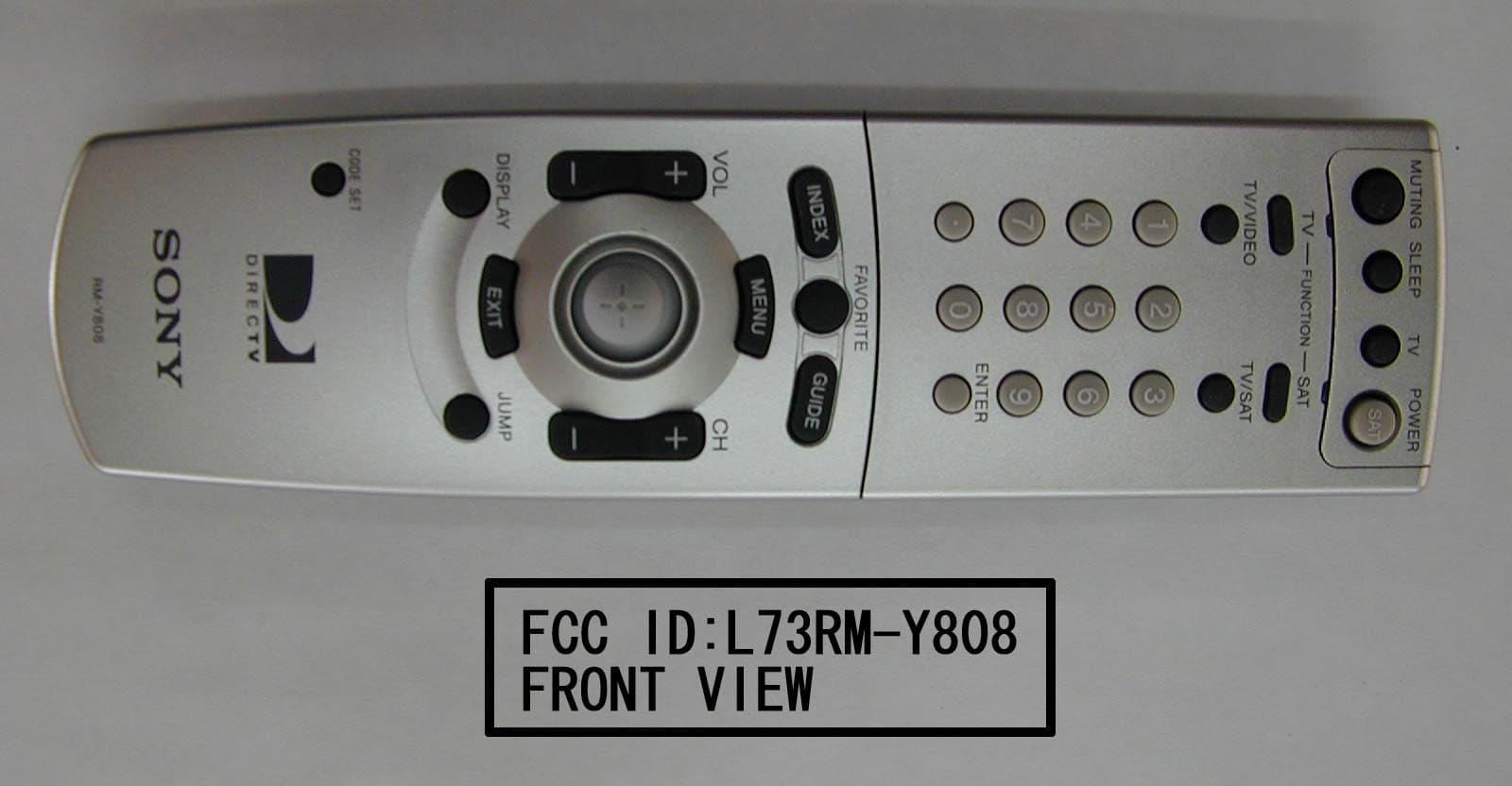 Remote Commander - FCC ID L73RM-Y808 - Sanwa Electronic Instrument Co Ltd