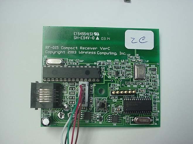 Wireless Receiver - FCC ID L7MR015 - Wireless Computing Inc (1)