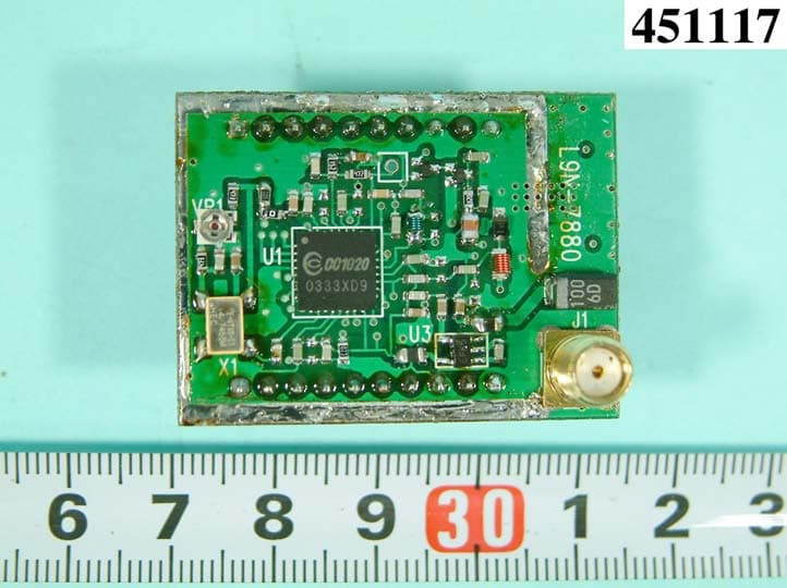 UHF TRANSCEIVER - FCC ID L9N-7880 - AES Corporation