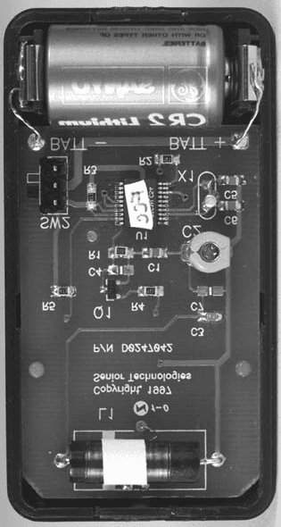 Remote Bypass Transmitter - FCC ID LA5WERB001 - Senior Technologies Inc