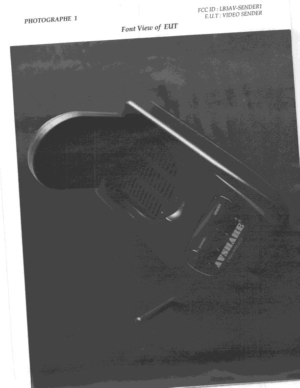 DXX - Part 15 Low Power Communication Device Transmitter - FCC ID LB3-AVSENDER1 - Veccom Co Ltd (4)