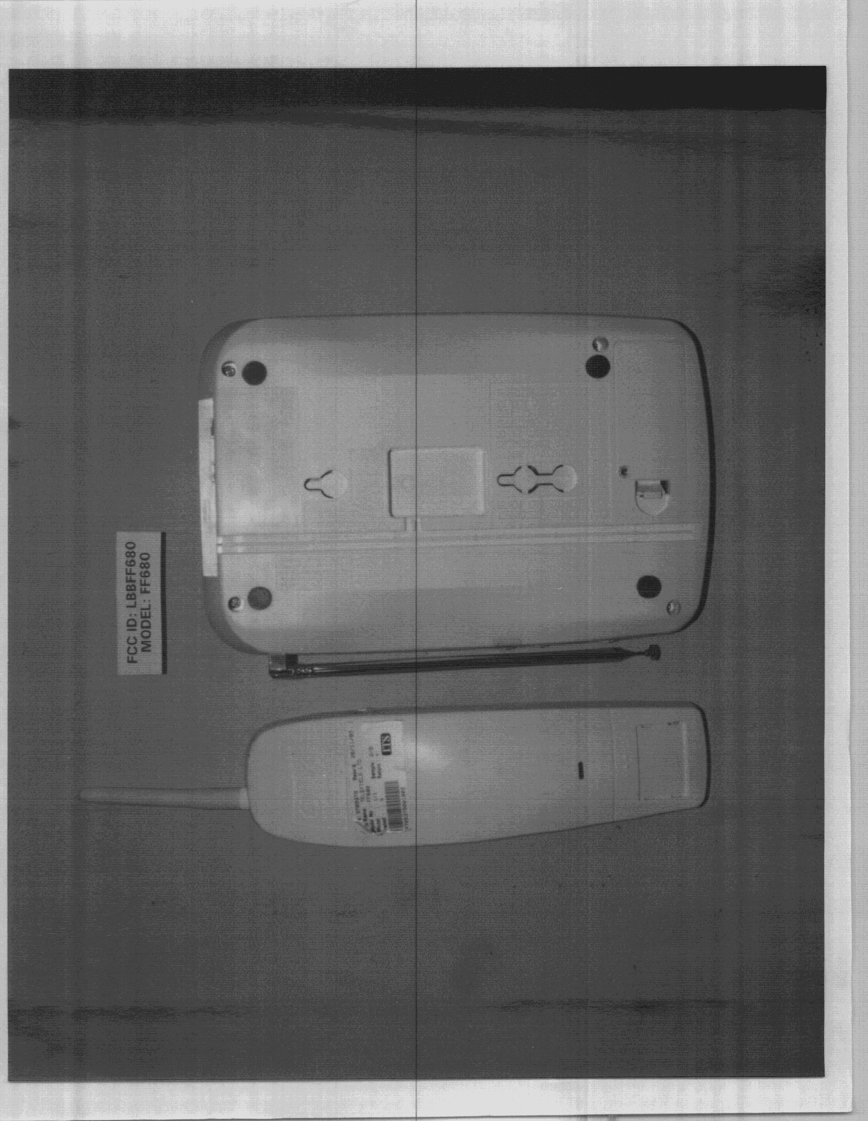 ETS - Part 15 Cordless Telephone System - FCC ID LBBFF680 - Continental Conair Limited (1)