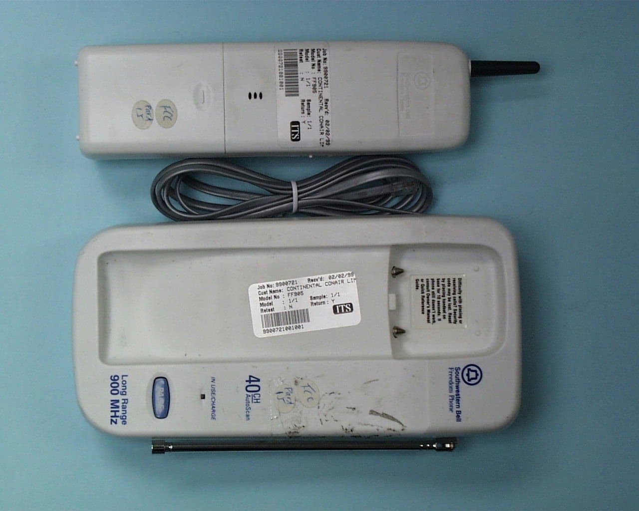 DXT - Part 15 Low Power Transceiver, Rx Verified - FCC ID LBBFF905AT - Continental Conair Limited