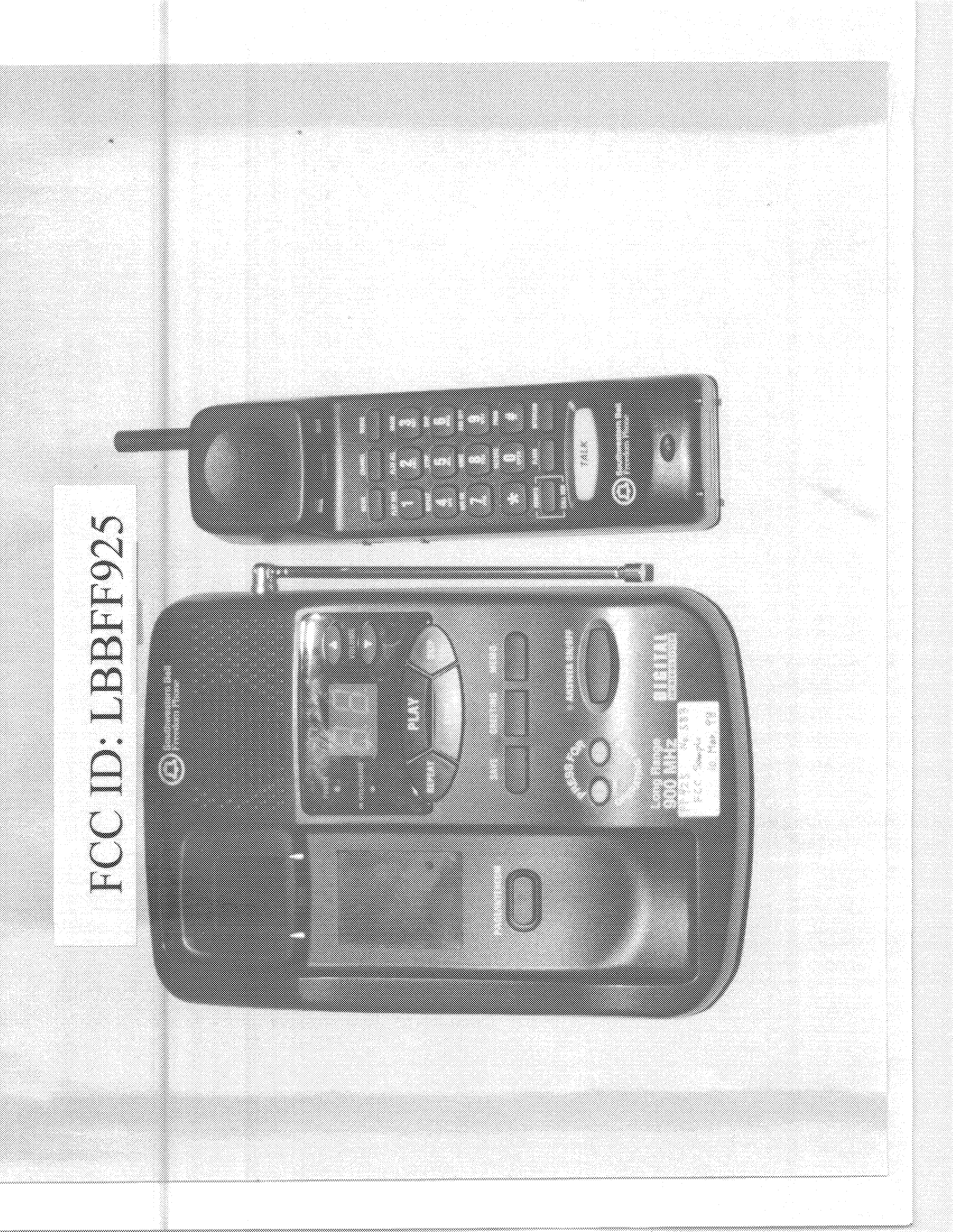 Low Power Transceiver - FCC ID LBBFF925 - Continental Conair Limited (1)