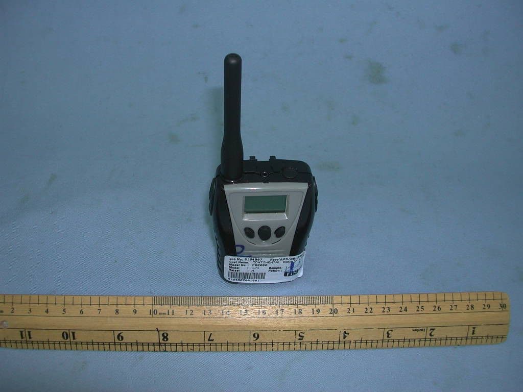 14 Channel Family Radio Service - FCC ID LBBFS2000AT - Continental Conair Limited