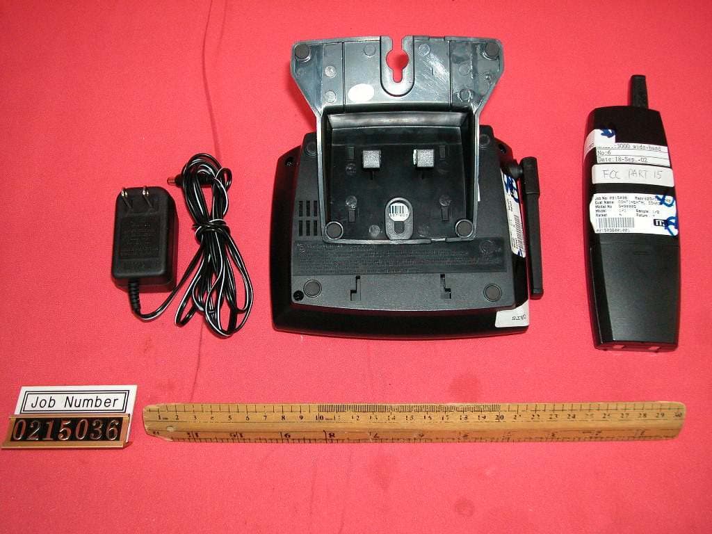 2.4GHz 40 Channel Analog Modulation Cordless Phone - FCC ID LBBGH3000ATA - Continental Conair Limited