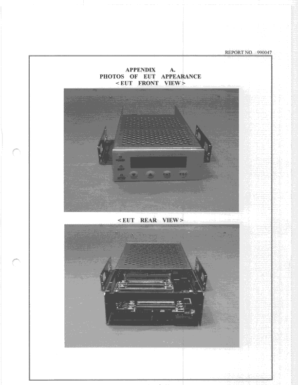 JBP - Part 15 Class B Computing Device Peripheral - FCC ID LC83101U2G - Infortrend Technology Inc (3)