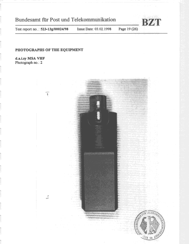 TNB - Licensed Non-Broadcast Station Transmitter - FCC ID LDEMSA200 - MTC maintronic (2)