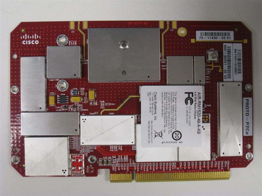 4.9GHz Radio Module - FCC ID LDK102067 - Cisco Systems Inc (4)