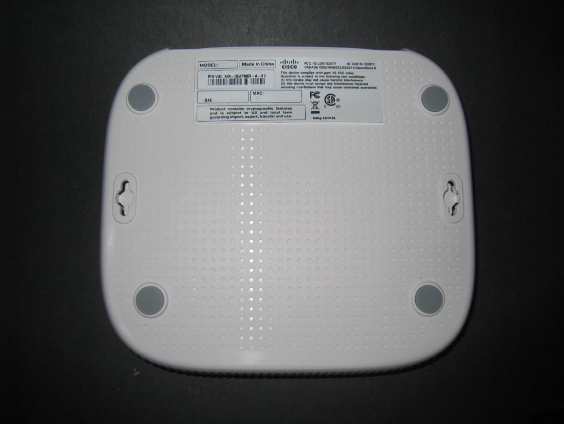 802.11an Router - FCC ID LDK102077 - Cisco Systems Inc