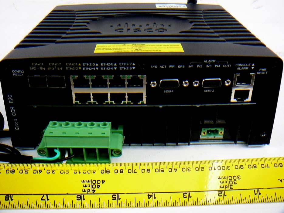 Cisco 1120 Connected Grid Router (CGR 1120) - FCC ID LDKCALAB0676 - Cisco Systems Inc
