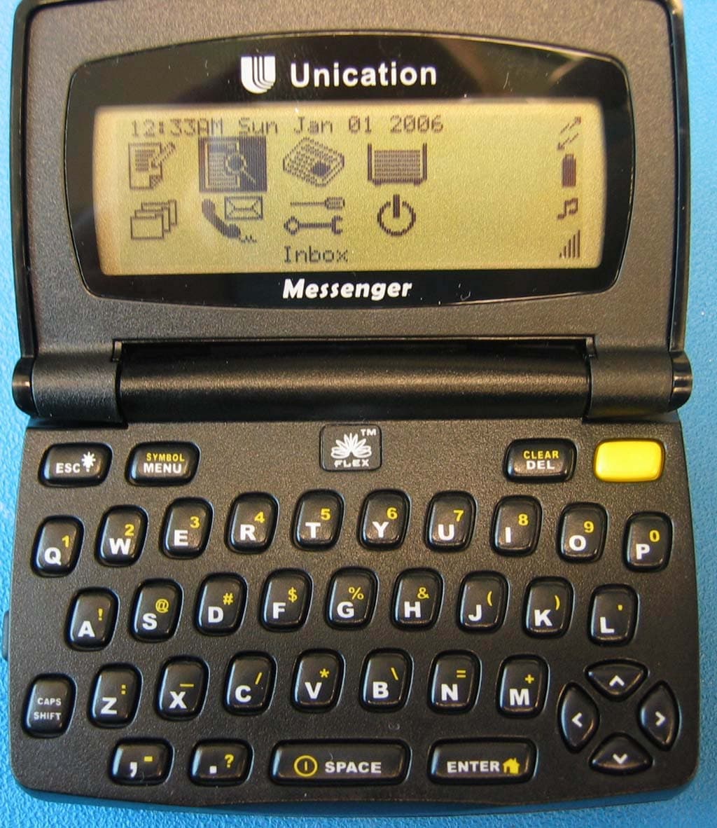 2-Way Pager - FCC ID LEAABN25ARA00 - Unication Co Ltd