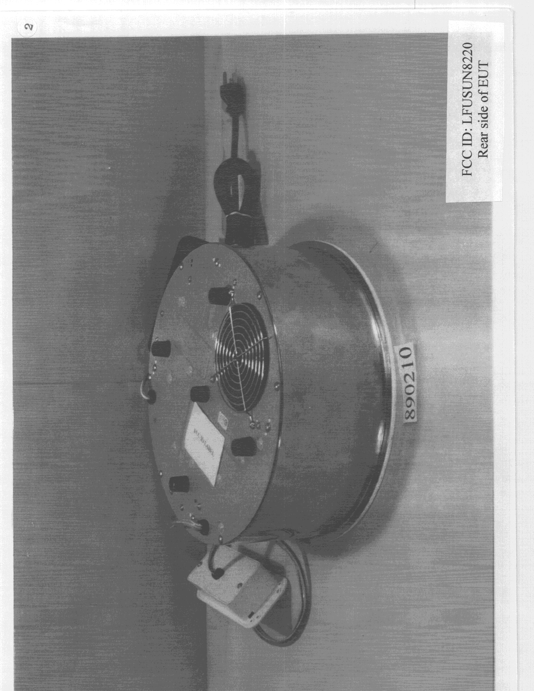 Induction Cooktop - FCC ID LFUSUN8220 - Sunpentown Electric Co Ltd (1)