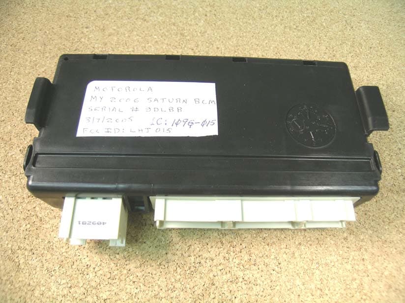 BCM Receiver - FCC ID LHJ015 - Continental Automotive Systems, Inc.