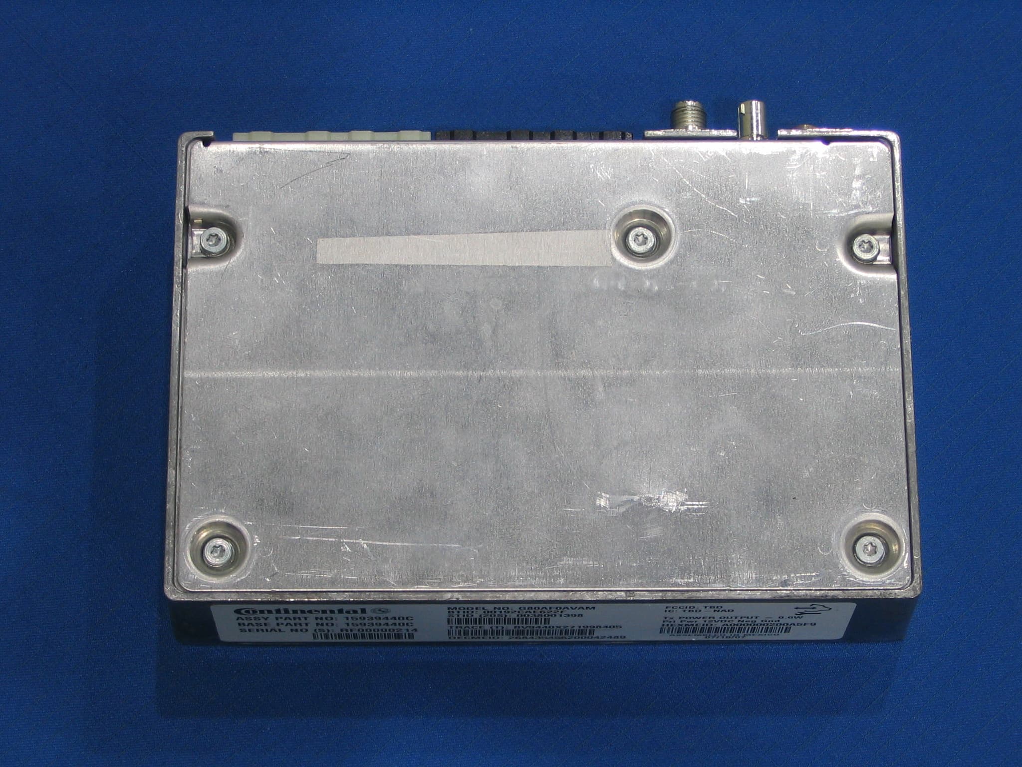 Telematics device used in Vehicle - FCC ID LHJGEN80CNT - Continental Automotive Systems, Inc. (2)