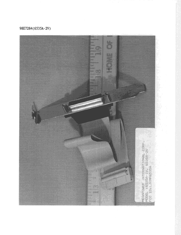 JBP - Part 15 Class B Computing Device Peripheral - FCC ID LJKMP6535A - Megapower International Corp