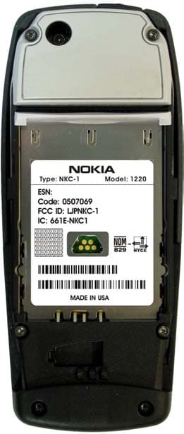 Single-Band Dual-Mode Cellular Telephone - FCC ID LJPNKC-1 - Microsoft Corporation