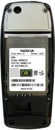 Single-Band Dual-Mode Cellular Telephone - FCC ID LJPNKC-1X - Microsoft Corporation