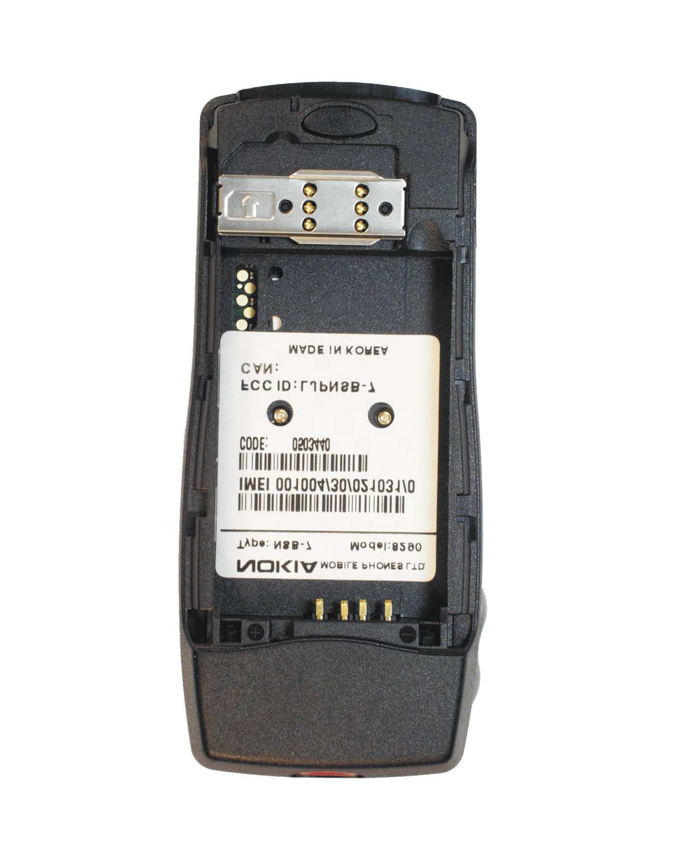 PCS Band GSM Cellular Telephone - FCC ID LJPNSB-7 - Microsoft Corporation