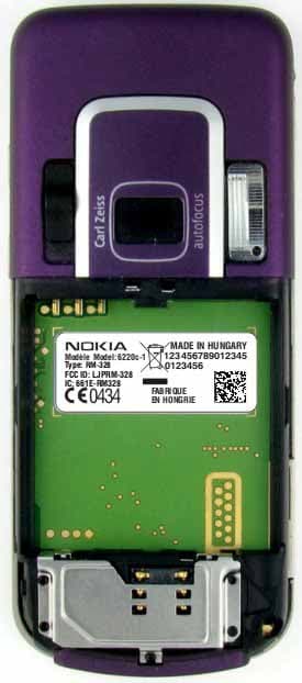 GSM/WCDMA cellular phone w/BT - FCC ID LJPRM-328 - Microsoft Corporation