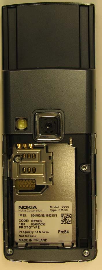 GSM850/900/1800/1900 Cellular Telephone w/BT - FCC ID LJPRM-56 - Microsoft Corporation (2)