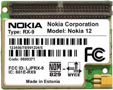 GSM/EGPRS 850/1900 M2M Module - FCC ID LJPRX-9 - Microsoft Corporation