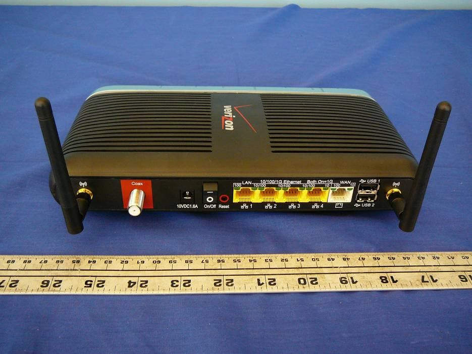 Wireless 11n Broadband Home Router - FCC ID LNQMI424WRG - Actiontec Electronics Inc (1)