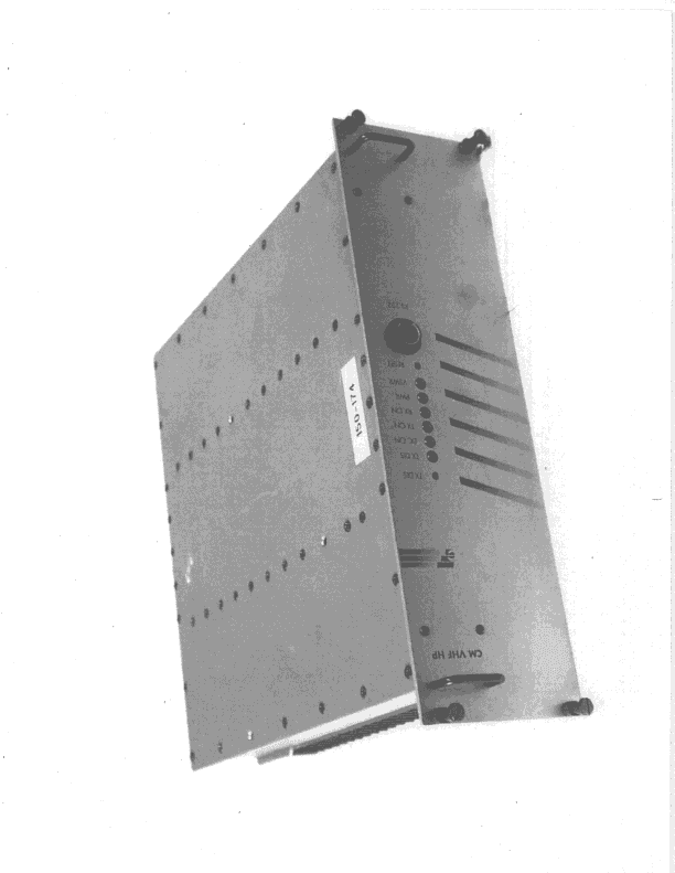 Certified as a translator and as a repeater - FCC ID LO6CMVHFHP - Futurecom Systems Group ULC. (2)