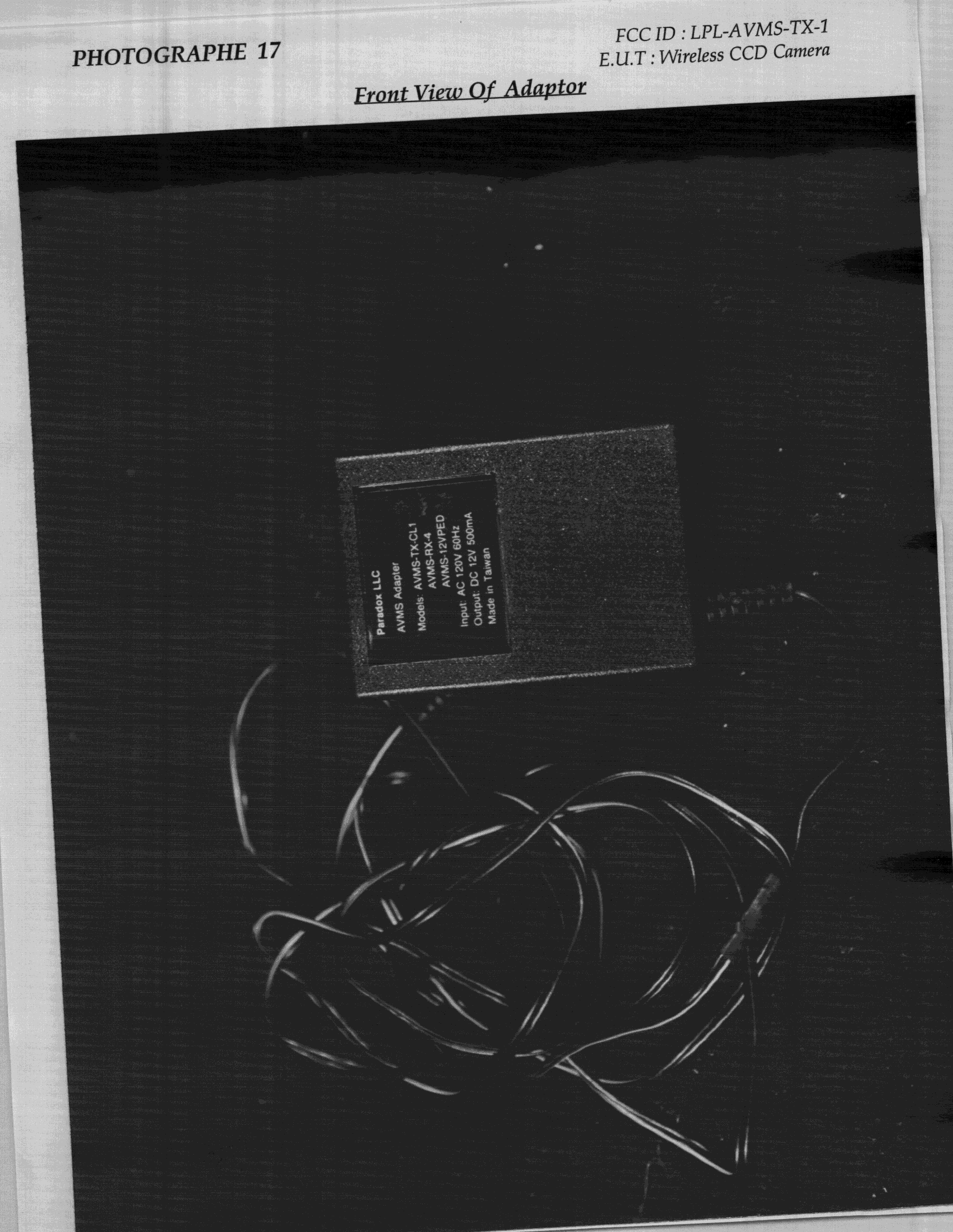 DXX - Part 15 Low Power Communication Device Transmitter - FCC ID LPL-AVMS-TX-1 - Brantingham & Associates Far East Ltd (3)