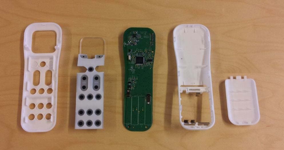 Adjustable Foundation Remote - FCC ID LPM-1000G - Sleep Number Corporation