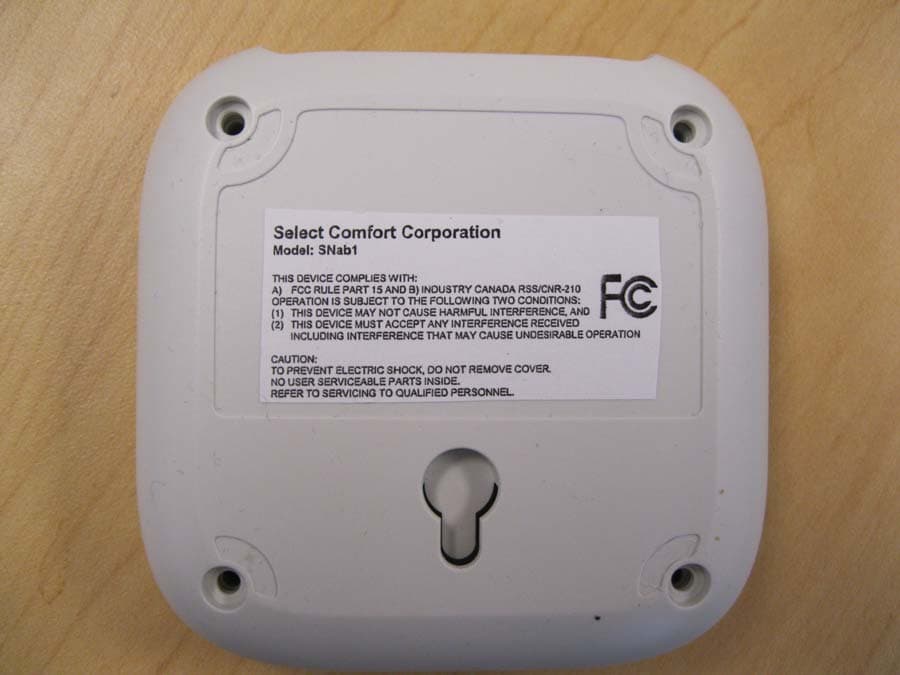 SNAB1 - FCC ID LPM4000A - Sleep Number Corporation