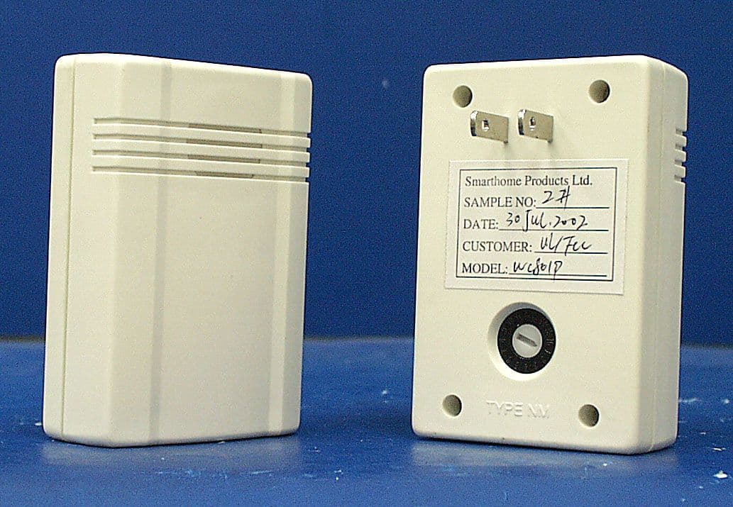 Wireless Door Chime Receiver - FCC ID LQP-R01 - Smarthome Products Ltd
