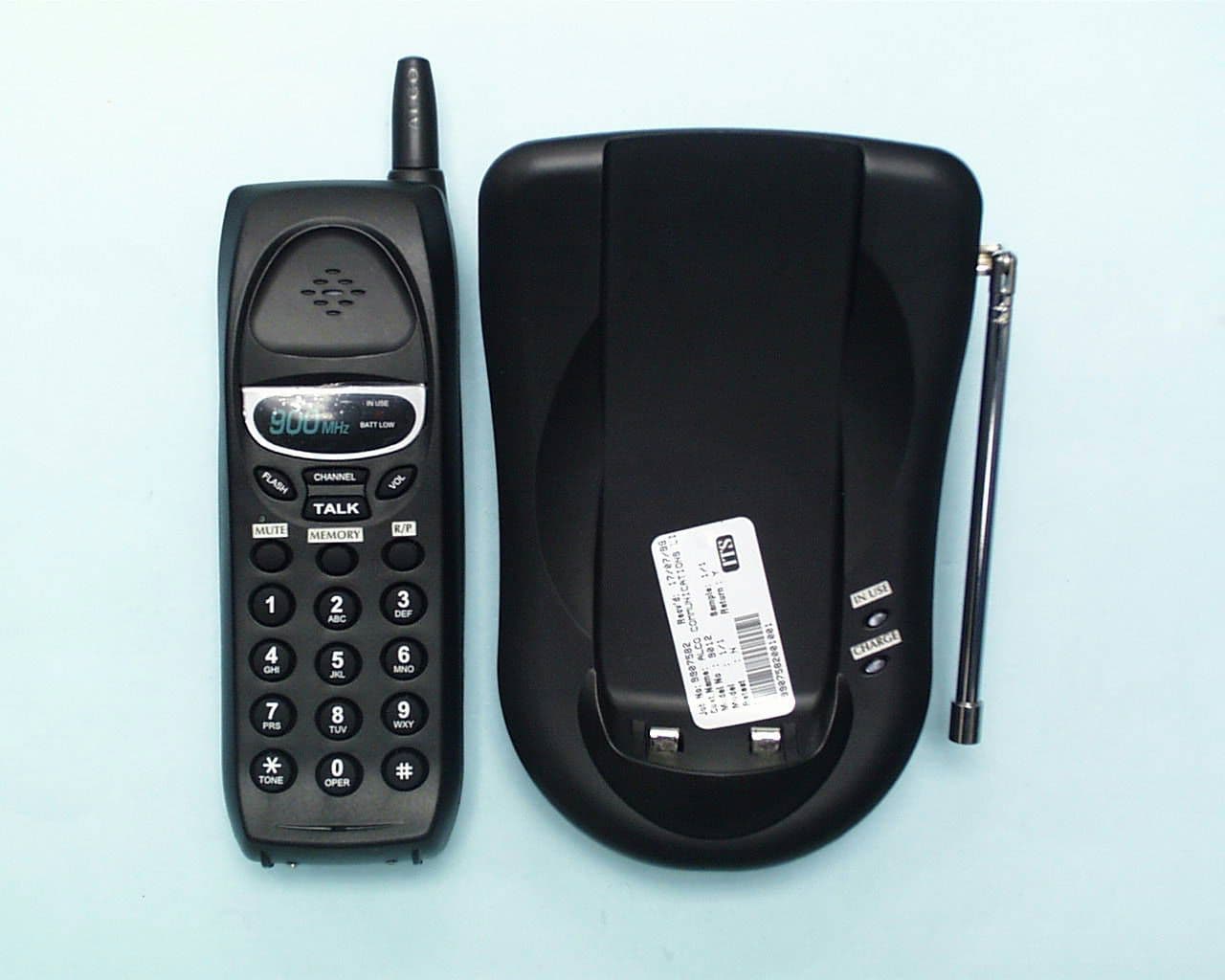 900MHz Cordless Telephone - FCC ID LSEALCOMTL9012 - Alco Communications Limited