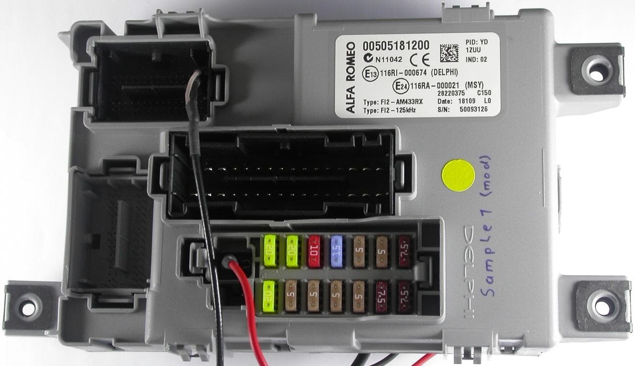 FI2-125kHz Vehicle Immobilizer - FCC ID LTQFI2125 - Aptiv Services Deutschland GmbH (2)