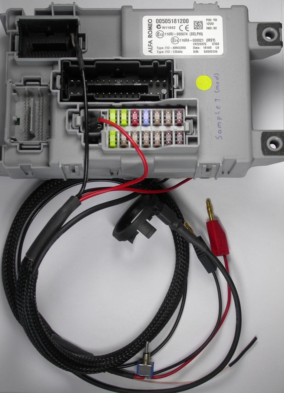 FI2-125kHz Vehicle Immobilizer - FCC ID LTQFI2125 - Aptiv Services Deutschland GmbH