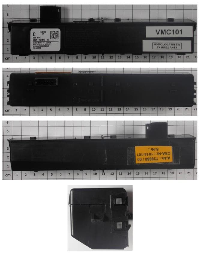 Transmitter of a keyless entry system for vehicles - FCC ID LTQFO4AM902TRA - Aptiv Services Deutschland GmbH