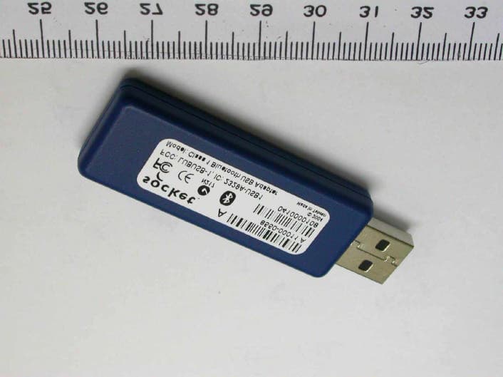 Class 1 Bluetooth USB Adapter - FCC ID LUBUSB-1 - Socket Mobile, Inc.