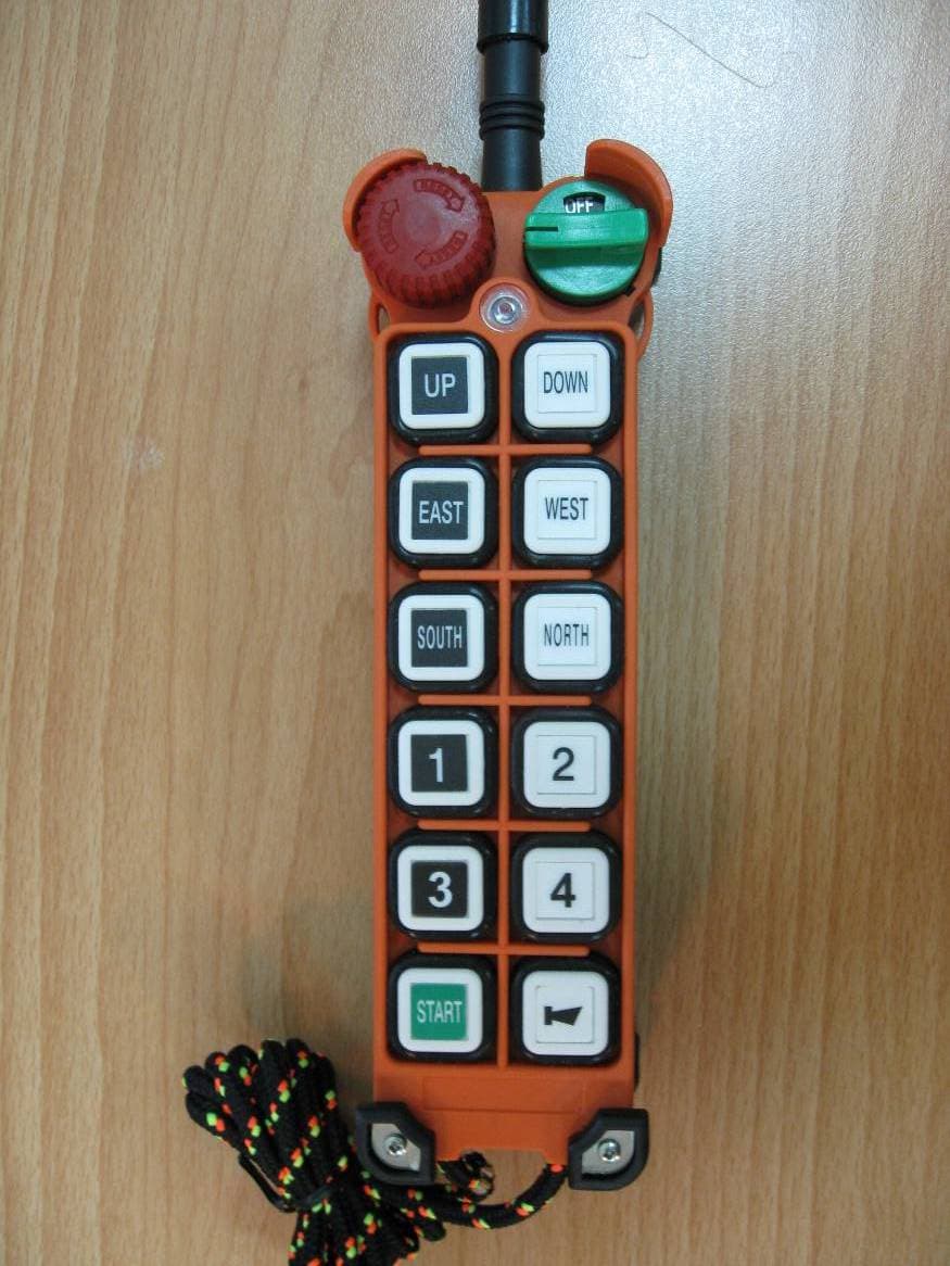F25 Series Industrial Radio Remote Controller - FCC ID LWN9701F25 - Lee's High-Tech Enterprise Co Ltd